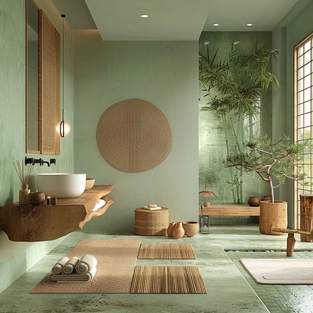 Tranquil Interior Decorating Color Palettes for Spa-Like Bathrooms ...
